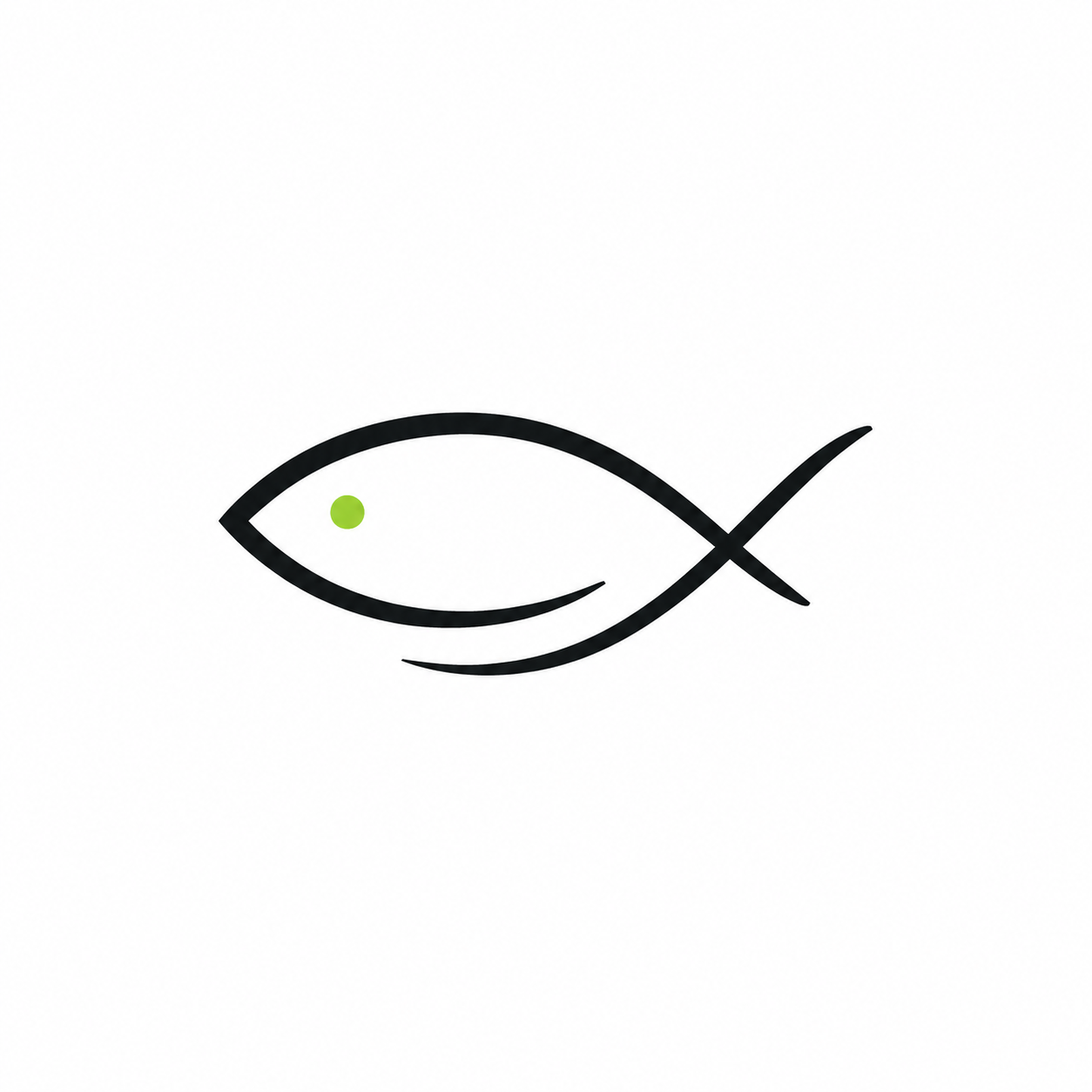 Finfold fish logo mark