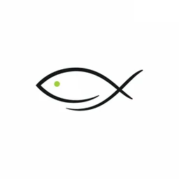 Finfold fish logo mark